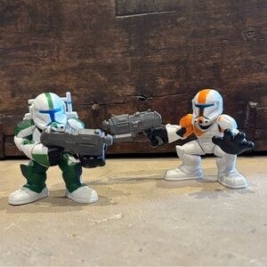 Star Wars Galactic Heroes Republic Commandos Fixer and Boss 2-pack